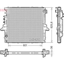 Denso hűtő, motorhűtés DRM14004 autóalkatrész