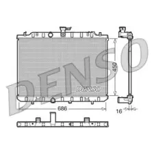Denso hűtő, motorhűtés DRM46006 autóalkatrész