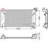 Denso hűtő, motorhűtés DRM50111