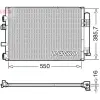 Denso kondenzátor, klíma DCN10044