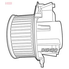 Denso Utastér-ventilátor DEA09031 autóalkatrész