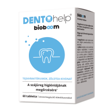  DENTOHELP BIOBOOM TABLETTA 60X vitamin és táplálékkiegészítő