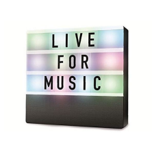 Denver Electronics Bluetooth Hordozható Hangszóró Denver Electronics BTL-50 LED Fekete hangszóró