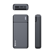 Denver PBS-10007 10000 mAh Micro USB vagy USB-C powerbank - fekete power bank