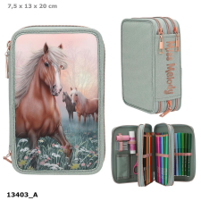 Depesche Miss Melody 3 Emeletes Töltött Tolltartó ROMANTIC FIELDS tolltartó