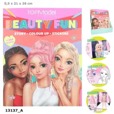 Depesche TOPModel Kifestőkönyv BEAUTY FUN kreatív és készségfejlesztő