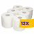 Depo Közületi Jumbo 19 toalettpapír 19cm átm - fehér, 2 rétegű (Karton - 12 tek)