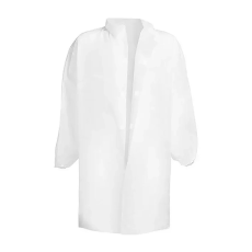  Depo tépőzáras látogató köpeny fehér M-es méret