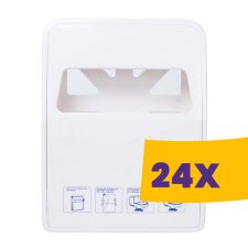 Depo WC ülőke takaró papír adagoló Fehér (Karton - 24 db) higiéniai papíráru