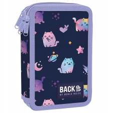 DERFORM Backup 3 Emeletes Cicás Tolltartó, Felszerelt - Cosmic Cats (PB7EW25) tolltartó