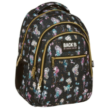 DERFORM BackUp Fashion hátizsák - 3 rekeszes - Divatos lányok (PLB6O22) iskolatáska
