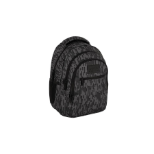 DERFORM BackUp iskolatáska, hátizsák - 3 rekeszes - Black, grey (PLB7O58) iskolatáska