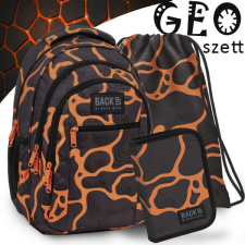 DERFORM BackUp iskolatáska hátizsák SZETT - Geo iskolatáska