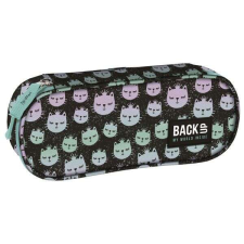 DERFORM BackUp ovális tolltartó - Rainbow Cats tolltartó