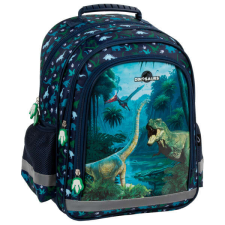 DERFORM Dinoszauruszos ergonomikus iskolatáska, hátizsák - Lakeside iskolatáska