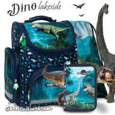 DERFORM Dinoszauruszos iskolatáska SZETT - Lakeside iskolatáska