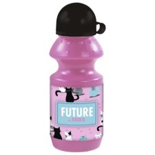 DERFORM Future by BackUp műanyag kulacs kupakkal - Cicák kulacs, kulacstartó