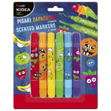 DERFORM Kidea 6 színű mini kétoldalú illatos filctoll filctoll, marker