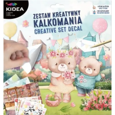 DERFORM Kidea Transzfer Matricakészlet - Macik (Ntkeka) (NTKEKA) kreatív és készségfejlesztő