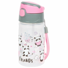 DERFORM Pandás műanyag kulacs 330 ml - Friends (BC05) kulacs, kulacstartó