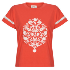 Derhy Rövid ujjú pólók ZIBELINE TEE SHIRT Narancssárga EU M női póló
