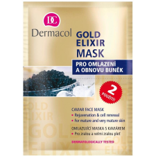 Dermacol Arany Elixir Mask arcápoló maszk 2x8 g (8595003931519) arcpakolás, arcmaszk