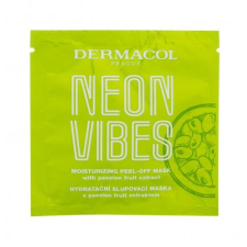 Dermacol Neon Vibes Moisturizing Peel-Off Mask arcpakolás 8 ml nőknek arcpakolás, arcmaszk