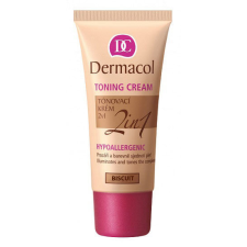 Dermacol Toning Cream toning cream 2in1 30 ml Biscuit smink alapozó