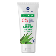 Dermaflora Dermaflora 0% micellás arcradír Aloe Vera - 100ml arctisztító