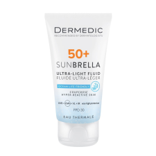 Dermedic Fényvédő Fluid SOF 50+ Rozáceás Bőrre Ultra-Light 40 ml naptej, napolaj