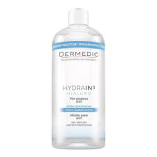 Dermedic Hydrain³ Hyaluro micellás víz H²O 500ml sminklemosó