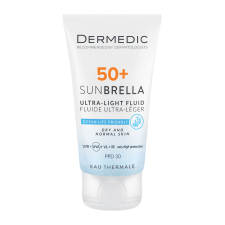  DERMEDIC SUNBRELLA ULTRA-LIGHT FLUID SPF50+ SZÁRAZ/NORMÁL BŐRRE 40ML arckrém