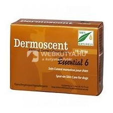  Dermoscent Essential 6 Beauty Szérum kutyáknak S (4 x 0,6 ml) kutyafelszerelés