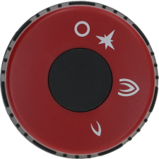 DESCO FEKETE GOMB-PIROS ø 75 mm SZITANYOMOTT beépíthető gépek kiegészítői