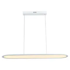  Design LED csillár (24W), fehér színű - természetes fehér világítás
