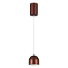  Design LED függeszték (8.5W), barna színű - meleg fehér