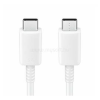 Designed for SAMSUNG adatkábel (Type-C - Type-C, 5A, gyorstöltő, 100cm) FEHÉR (GP-TOU021RFDWW)