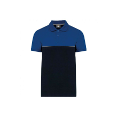 Designed To Work Designed To Work WK210 UNISEX ECO-FRIENDLY TWO-TONE SHORT SLEEVE POLO SHIRT L
