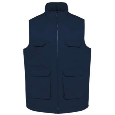 Designed To Work Designed To Work WK607 UNISEX PADDED MULTI-POCKET POLYCOTTON VEST 2XL