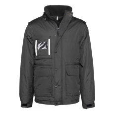 Designed To Work Designed To Work WK6106 DETACHABLE-SLEEVED WORKWEAR PARKA L