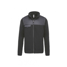 Designed To Work Uniszex kabát Designed To Work WK9105 Fleece Jacket With Removable Sleeves -L, Convoy Grey női dzseki, kabát