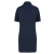 Designed To Work WK209 Női rövid ujjú hosszított piké póló Designed To Work, Navy/Oxford Grey-XS