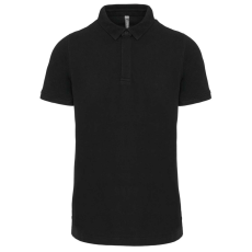 Designed To Work WK225 rövid ujjú galléros piké férfi póló Designed To Work, Black-4XL