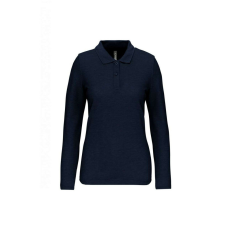  Designed To Work WK277 LADIES&- 039; LONG-SLEEVED POLO SHIRT 2XL