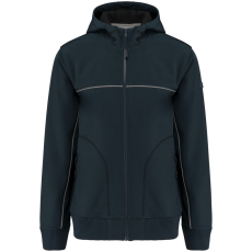 Designed To Work WK450 kétszínű három rétegű, kapucnis softshell dzseki Designed To Work, Navy-3XL