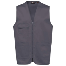 Designed To Work WK608 UNISEX POLYCOTTON MULTI-POCKET VEST M munkaruha