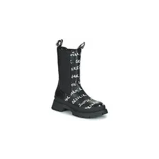 Desigual Csizmák SHOES CHELSEA HIGH LETTERING Fekete 39