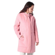 Desigual Desigual Lenzy rózsaszín, gyapjú női kabát
