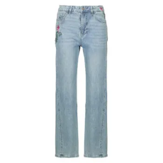 Desigual Egyenes szárú farmerek FLORA Kék DE 36
