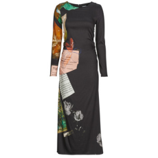 Desigual Hosszú ruhák PATCH FIONA Fekete EU S